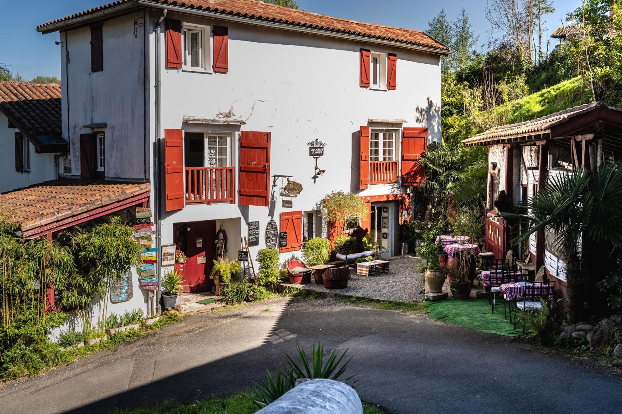 Hotel Le Moulin De Pascale Espelette Exterior foto